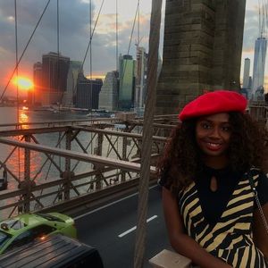 Topshop Sandy Zebra Print Pinafore Dress